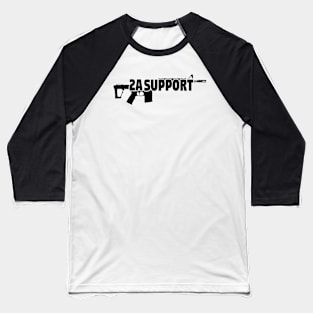 2A Support Baseball T-Shirt